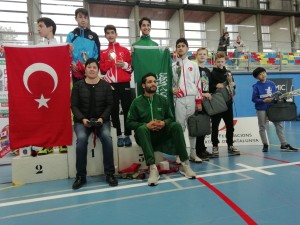 Trophée Sant Jordi Barcelone Podium de Hugo VALIERE